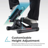 NEW Retails $130, SMART Mini Stepper, free app access! Experience full body workout, 300 Lb weight capacity!