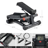 NEW Retails $130, SMART Mini Stepper, free app access! Experience full body workout, 300 Lb weight capacity!