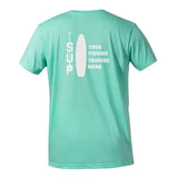 New surfstar Unisex Short Sleeve T-Shirt Turquoise Sz XXL