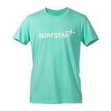 New surfstar Unisex Short Sleeve T-Shirt Turquoise Sz XXL