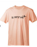 New surfstar Unisex Short Sleeve T-Shirt Salmon Sz XL