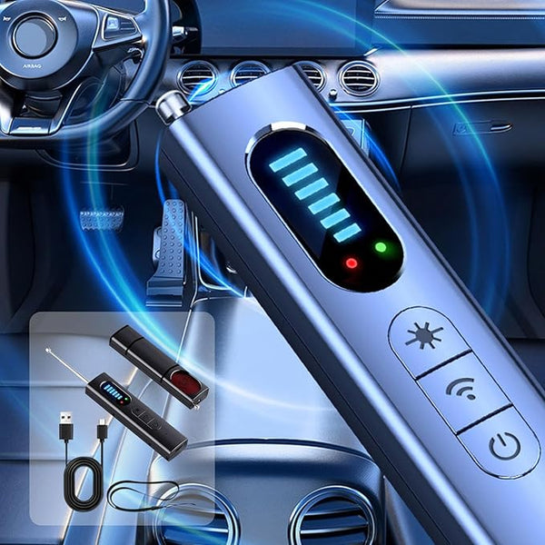 New T15 Camera Detector, Wireless Signal Infrared Scanner Guard Against Location Listening Wireless Detector, Hidden Camera Detectors for Travel,Infrared Camera Scanner, 5 Levels Sensitivity