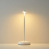 New Cordless Table Lamps,Rechargeable Led Touch Bar Lamp, Portable Battery Desk Lamp,2 Level Brightness Dimmable Night Light,Minimalist Design, for Living Room/Restaurant/Couple Dinner/(Silver)