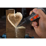 New Tacklife Cordless Rotary Tool, 8V Motor 2.0 Ah Li-ion Battery Grinding Drilling Tool Sets, Long Endurance Power-RTD02DC, Combitool for Craft Projects, DIY Creations, Cutting, Engraving