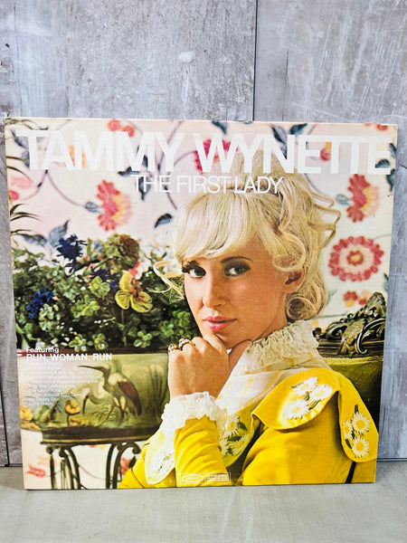 Collectible Tammy Wynette Vinyl LP The First Lady