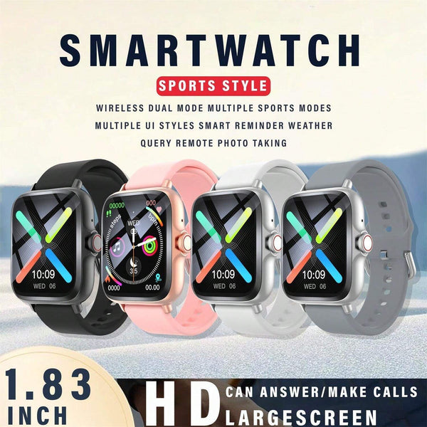 New TB39 Smart Watch Men Blood Pressure Waterproof Smartwatch Women Heart Rate Monitor Fitness Tracker Watch Sport For Android IOS, Black