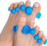 New Tech Love Gel Toe Separators, Spacers & Straighteners, Bunion Correctors for Women, Hammer Toe Straightener for Relaxing Toes, Toe Spreader for Feet Pain Relief, 1 Pair, Large