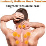 New Therapoint Trapezius Trigger Point Massager Stretcher for back &amp; neck (Orange)