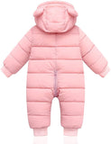 New Ultra Cozy great quality Baby Warm Snowsuit Jumpsuit Down Coat Romper Padded Onesie, Sz 12-18 Months! Fits True!