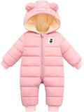 New Ultra Cozy great quality Baby Warm Snowsuit Jumpsuit Down Coat Romper Padded Onesie, Sz 12-18 Months! Fits True!