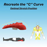 New Therapoint Trapezius Trigger Point Massager Stretcher for back &amp; neck (Orange)