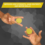 NEW Retails $15+ THERABAND Hand Exerciser, Yellow Extra Soft Resistance