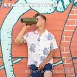 New in box! Thermosis 40 oz Tumbler with Handle and Straw | Coffee Tumbler with Lid and Straw | Water Bottle that Fits in Cup Holder Insulated Tumbler - GREEN
