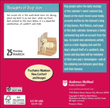 New Thoughts of Dog 2024 Day-to-Day Calendar Desktop Calendar