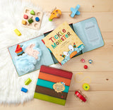 New Tickle Monster Laughter Kit Hardcover! Everything you need to bring tickle monster to life! Great Keepsake!!