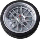 New Wall Clock Luminous Tire Garage Wall Clock 10 Inch Outer Edge Decorative Clock Mute Suitable for Bedroom Clock