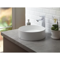 New TOTO Arvina Round Vessel 16.5-inch Bathroom Sink in Cotton White! Retails $384+