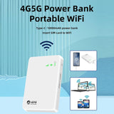 New 4G LTE MiFi TP10000 Modified Unlimited WiFi Hotspot 4G 5G Portable Router With 10000mAh Powerbank