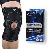 New Trainers Choice Knee Stabilizer Brace and Support for Men & Women, Assists with Patellar Tendonitis (Jumper’s Knee), PFS (Patellofemoral Syndrome), Chondromalacia Patella Syndrome, minor strains and sprains - One Size Fits Most