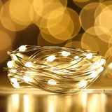 New Trueliving Led Fairy String Lights Battery Operated 20 Led Micro Starry Lights On 3.5 Ft Silver Copper Wire