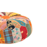 NEW Langley Street Trujillo Jowers 24'' Wide Round Abstract Pouf Ottoman - Retails for $219.99!