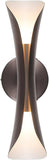 New Retails $90 Large Tubicen Modern Wall Sconce Up and Down Wall Lights 15.7" H Indoor Dimmable Mid Century Modern E12 Wall Sconces for Bedroom Living Room Home Theater Hardwired