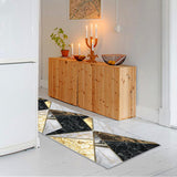 New TUOJINRUIDA Modern Geometric Runner Rug Carpet 2 Ft 7 Inch x 7 Ft 8 Inch for Hallway Indoor Non Slip Washable Rug for Kitchen Entryway Entrance Living Room Bedroom