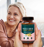 New Retails $50US+ WELLARAY Turmeric Probiotic with 95% Curcumin 90 Capsules! 30 Day Supply!