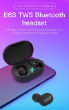 New TWS Bluetooth Earphones Wireless Earbuds for Xiaomi Redmi Noise Cancelling Headsets with Microphone Handsfree Headphones Black
