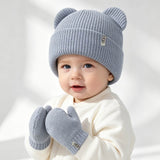 Kids U^GG hats/gloves set No.336110, choose between 7 colours to choose from! Tax included