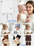 Kids U^GG hats/gloves set No.336110, choose between 7 colours to choose from! Tax included