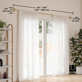 New Umbra Ringlet Curtain 1" Rod, adjustable from 42" -120", Gold! Includes everything you need for install! Retails $63+