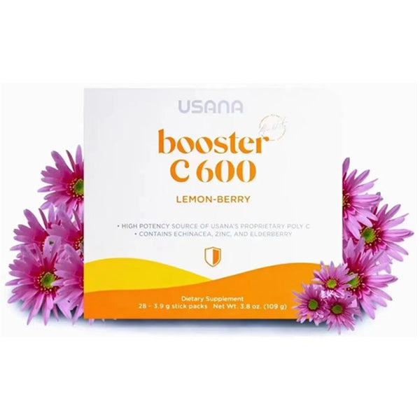 New USANA Booster C 600TM (28 Packets) by USANA Health Sciences Expiry 06/25, Retails $70+ Supercharges your immune system