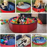 New Large V-HANVER Portable Collapsible 12x94" Pool