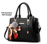 New Women's Casual Versatile Handbag Black! Includes crossbody strap