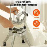 NEW VEVOR Commercial Vegetable Fruit Chopper 1/2″ Blade Heavy Duty Professional Food Dicer