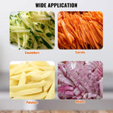 NEW VEVOR Commercial Vegetable Fruit Chopper 1/2″ Blade Heavy Duty Professional Food Dicer