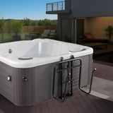 Retails $160 New VEVOR Hot Tub Cover Lift, Spa Cover Lift, Hydraulic, Height 33.1" - 41.3" Width 53.1" - 92.5" Adjustable, Installed Underneath on one Sides, Suitable for Various Sizes of Hot Tubs, Spa