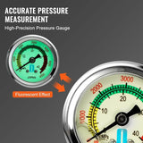 New VEVOR PCP Pump High Pressure Hand Pump 3 Stage Stirrup Pump Up to 4500PSI Retails $80+