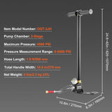 New VEVOR PCP Pump High Pressure Hand Pump 3 Stage Stirrup Pump Up to 4500PSI Retails $80+