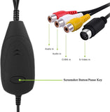 New VHS to Digital Converter for Windows 10,USB2.0 Video Audio Capture Card Grabber Device,VHS to DVD Converter Support Windows 10/8/7/XP/VISTA/Convert Analog Video to Digital Format