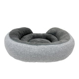New Vibrant Life 38in Orthopedic Oval Lounger Dog Bed in Grey! Retails $70+