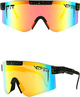 New Pit Viper P-V Polarized Cycling Sunglasses,UV400 Polarized Sunglasses for Men and Women Driving Running Climbing Fishing Golf