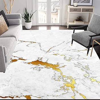 New Wade Logan Swindle Polypropylene Abstract Blend Grey/Gold Rug 6 Ft 9 inch X 10 Ft 2 inch! Retails $539+