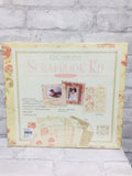 BRENDA WALTON Isabella Gardner Scrapbook Kit, Beautiful Vintage floral theme Complete kit 12 X 14 album K & C company Beth Walton Isabella, Retails $40+