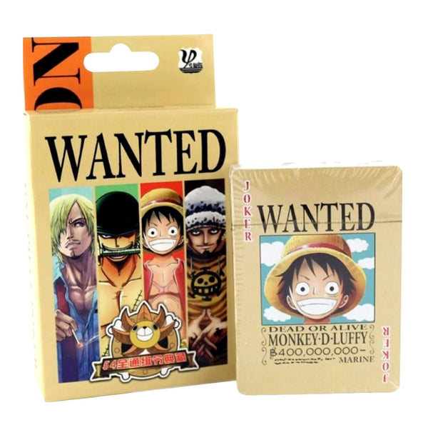 New Trunkin One Piece Themed Anime Playing Cards Deck of 54 Cards - Model 1 Figures 14CM