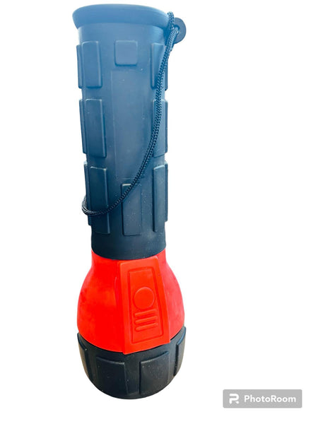 New Battery Operated Waterproof Rugged Flashlight!