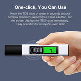 New All-New 4 in 1 Tds Meter Digital Water Tester - Accurate and Reliable TDS EC & Temp(°C,°F) Meter - 0-9990ppm - Professional Testing for Drinking Water, RO/DI System, Aquariums etc