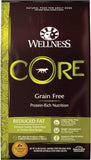 Retails $105+ Sealed Wellness CORE Natural Grain Free Reduced Fat Dry Dog Food, 24 lbs. BB:11/2024