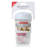 New Whiskware 3-in-1 Egg Mixer/Shaker! BlenderBall Whisk – Mixes as you shake, built in egg cracker!